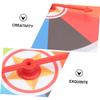ADOCARN Educational Prize Wheel Multiplication Learning Turnplate for Classroom Parties Fundraisers Lightweight Portable Draw Game Wheel Creativity and Hand Eye Coordination view 2