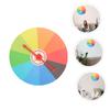 ADOCARN Educational Prize Wheel Multiplication Learning Turnplate for Classroom Parties Fundraisers Lightweight Portable Draw Game Wheel Creativity and Hand Eye Coordination view 4