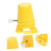 LALADEFIEE 6pcs Clockwork Legged Robot Movements DIY Walking Accessories Windup Mechanism for Clay Crafts and Repair Yellow view 3