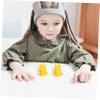 LALADEFIEE 6pcs Clockwork Legged Robot Movements DIY Walking Accessories Windup Mechanism for Clay Crafts and Repair Yellow view 4