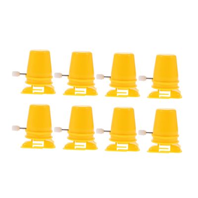 BESPORTBLE 8pcs Clockwork DIY Movement Parts Plastic Craft Accessories for Wind Up Robot Clay Crafts Educational Handmade Clockwise Mechanism
