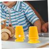BESPORTBLE 8pcs Clockwork DIY Movement Parts Plastic Craft Accessories for Wind Up Robot Clay Crafts Educational Handmade Clockwise Mechanism view 3