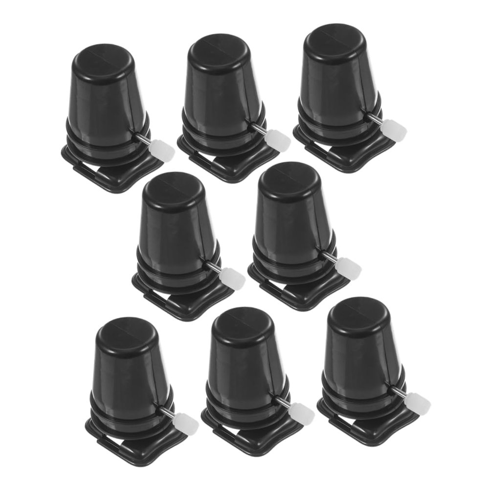 BESPORTBLE 8pcs Clockwise Wind Up Movement DIY Clay Craft Parts for Repair and Handmade Robotic Replacement Reusable Clockwork Mechanism for Projects and Gift Crafting