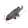 Beaupretty Realistic Grouper Fish Figurine Plastic Simulation Model for Aquarium Decoration Lightweight Artificial Sea Fish for Educational Biology Learning view 2