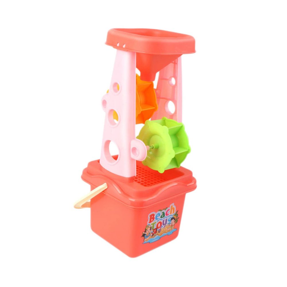 Abaodam Plastic Beach for Interactive Sand Bucket with Shovel and Sand Timer Lightweight Abs Outdoor Playset for Boys for Beach Fun