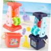 Abaodam Plastic Beach for Interactive Sand Bucket with Shovel and Sand Timer Lightweight Abs Outdoor Playset for Boys for Beach Fun view 4