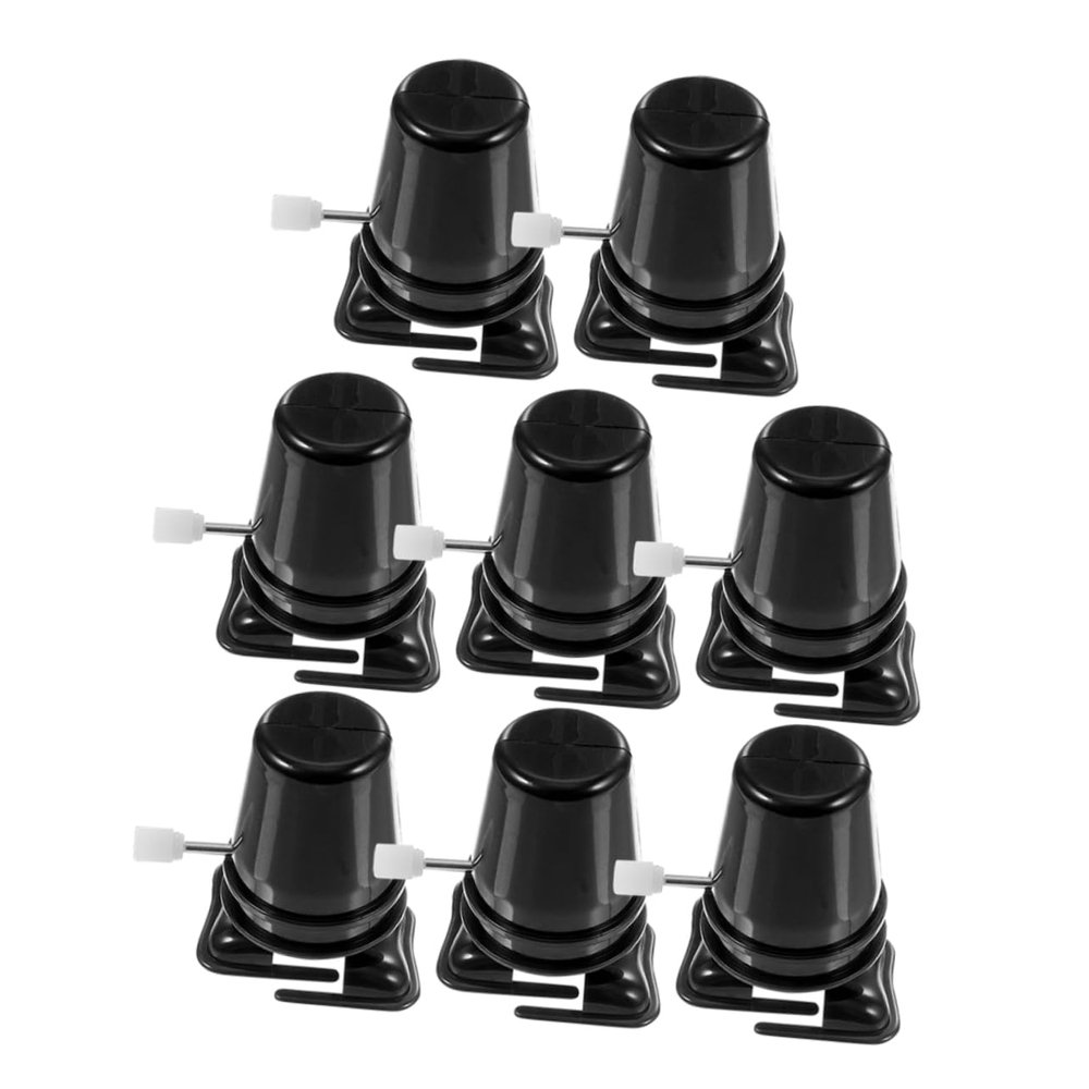 BESPORTBLE 8pcs Clockwork Movement DIY Repair Parts Compact Plastic Windup Mechanism for Clay Crafts and Robot Reusable Wind Up Walking Motor Accessories for Handmade Creative Projects