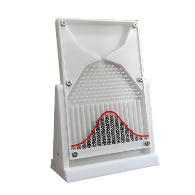 12 * 18cm Dalton Board/Galton Board, Normal Distribution Mathematical Model,Physics Lab Teaching Tool,Probability Demonstration Model with Bell Curve,for Educators and Students