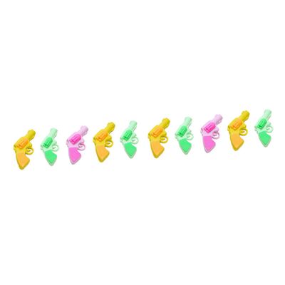 Abaodam 20Pcs Colorful Cartoon Erasers for Shooter Shaped Erasers for Classroom Prizes Creative Cute Stationery for Students Random Easy to Use and Store Random Color
