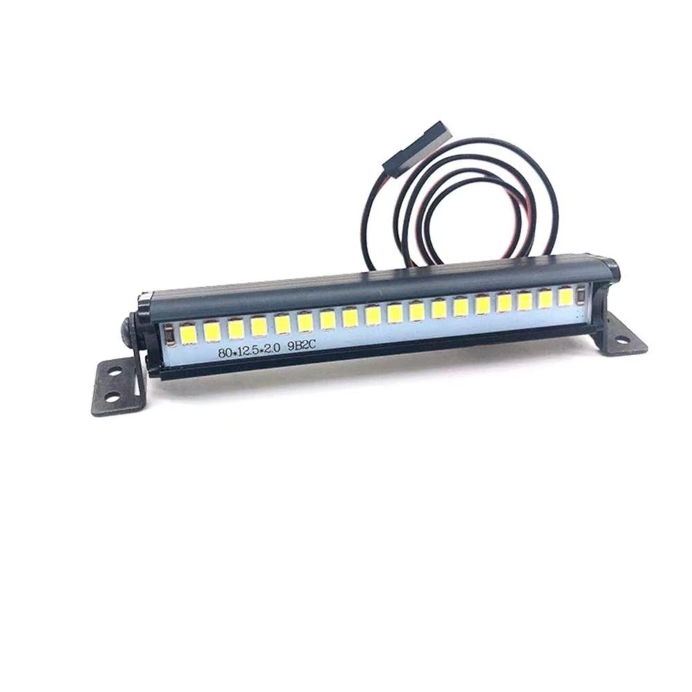 RC Car Light Strips Kit For Traxxas For TRX4 For Defender 1/10 RC 83mm Dome Light Illumination Light Light Bar Searchlight RC Crawler Upgrade Accessories