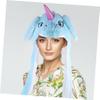 BESPORTBLE Adorable Unicorn Shape Ear Moving Hat Soft Warm Winter Party Costume Cap for Cosplay Festival Birthday Gift view 4