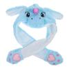 Beaupretty Funny Unicorn Ear Moving Party Hat Novelty Costume Prop Soft Warm Blue Cap for Festivals Birthdays and Photo Booths view 1