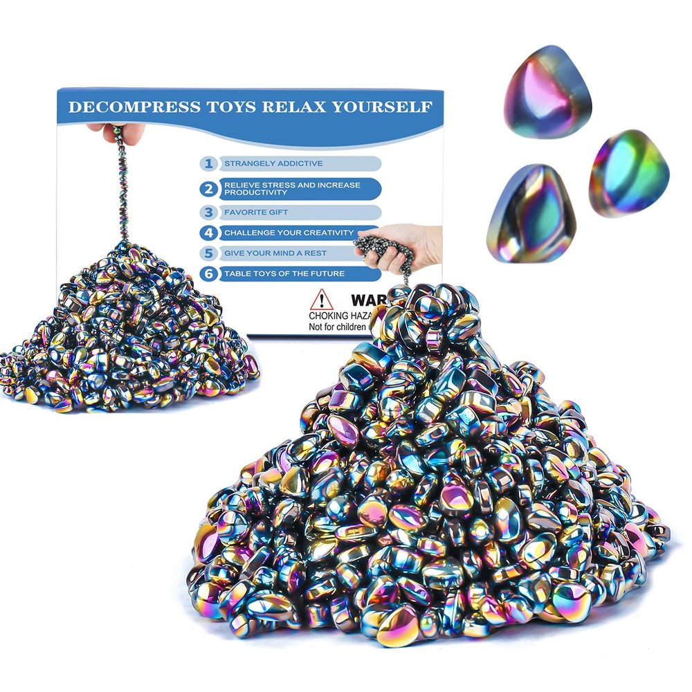 550pcs Desk Fidget Toys for Adults,Stress & Anxiety Relief, Sensory Fidget Toys for Office, ADHD, Autism,Ideal Gift (Colorful)