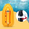 Inflatable Jet Ski with 500W Motor - 130 Min Runtime & 10-Speed Remote (3-7 km/h) | Max 485lb Capacity | Yellow Motorized Watercraft for Pool Lake Ocean view 4