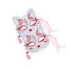Abaodam 2pcs Halloween Festival Fox Half Masks Masquerade Cosplay Props for Party and Costume Creative Halloween Party Mask Gift view 1