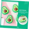 Abaodam 18pcs Cartoon Avocado Erasers for Study Stationery Bulk Student Erasers Safe Painting Classroom Prizes Random Style Green view 4