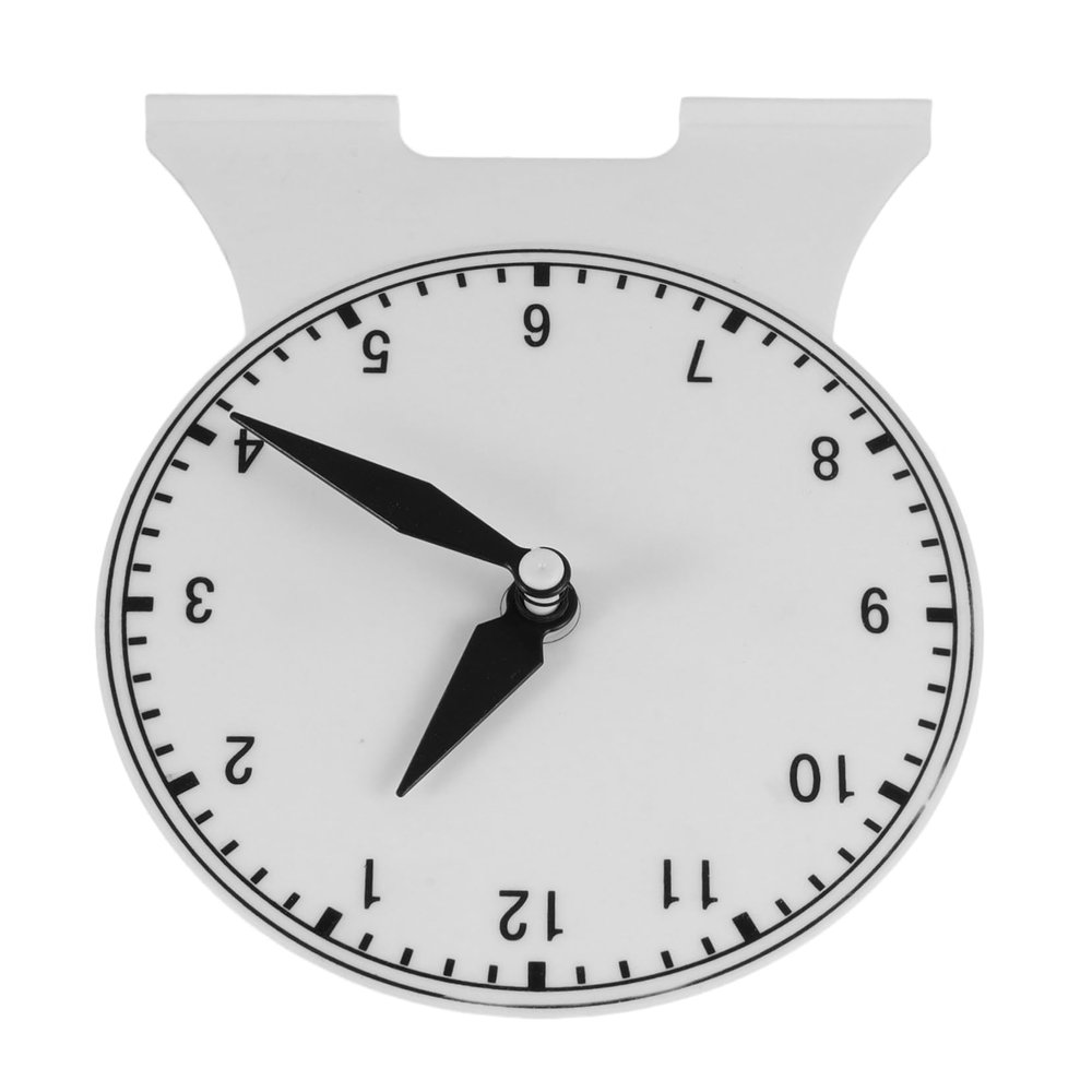 Beaupretty Hand Non Link Clock Model for Learning Early Education with Clear Hour Markings mm Suitable for Primary School Mathematics Teaching and Parent Interaction Random Color