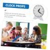 Beaupretty Hand Non Link Clock Model for Learning Early Education with Clear Hour Markings mm Suitable for Primary School Mathematics Teaching and Parent Interaction Random Color view 2