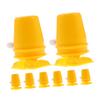 Beaupretty 8pcs Wind Up Robot Movements Plastic Clockwork Clay Craft Accessories DIY Parts for Repairing and Handmade School Supplies view 1