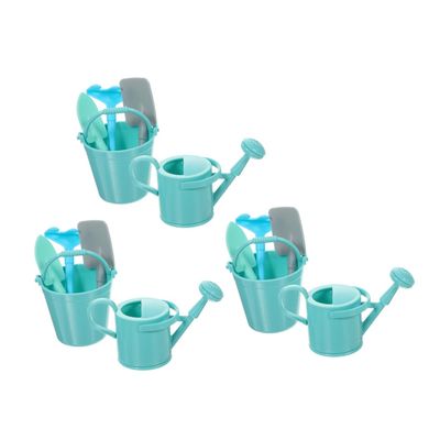 BESPORTBLE 3 Sets Mini Gardening Tool with Rake Models and Plant Ornaments Wear Resistant Lightweight DIY Garden Decoration for Realistic Micro Landscape Tool for Backyard and Patio