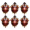 6pcs Thanksgiving Turkey shaped Balloon Event Decoration Party Decoration Balloon Launch view 1