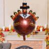 6pcs Thanksgiving Turkey shaped Balloon Event Decoration Party Decoration Balloon Launch view 2