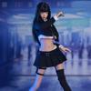 1/6 Scale Female Clothes, Cropped Blazer Short Suit & Skirt with Black Socks, Fashionable Stylish School Girl Student Suit Uniform Outfit Clothing for 12-inches Girl Action Figure Doll view 2