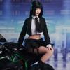1/6 Scale Female Clothes, Cropped Blazer Short Suit & Skirt with Black Socks, Fashionable Stylish School Girl Student Suit Uniform Outfit Clothing for 12-inches Girl Action Figure Doll view 4