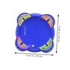 BESPORTBLE Rotating Gyro with Launchers and Tops Interactive Desktop Game for Cartoon Design Enhances Hand Eye Coordination and Group Play Fun view 2