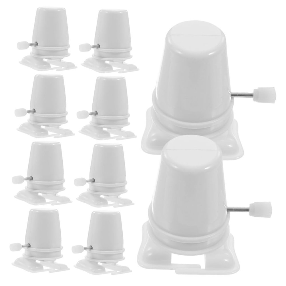 LIOOBO 10pcs Clockwork Legged Robot Movements Walking Accessories Lightweight DIY Craft Parts for Clay and Wind Up Robot Pets