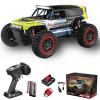 Authticar 2.4GHz RC Car, 1/16 Scale 4 Wheel Driver High Speed Remote Control Off Road Truck, All Terrain Climbing Vehicle with LED Lights, RC Vehicle for Adults Teen (Green) view 1