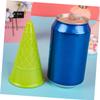 Abaodam Sand with Multi Use Plastic Spoon and Cartoon Ice Cream Cone Molds Beach Sandbox Tools for Boys for Outdoor Play and Birthday Parties view 3