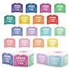 1000pcs Jesus Loves You Stickers, 16 Colors Christian Religious Sticker Rolls Jesus Loves You Religious Themed Decal for Kids Envelope Paper Card Gifts (Bible Style) view 1