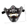 BESPORTBLE Japanese Hannya Cosplay Mask Half Face Party Prop for Men Women Traditional Theater Performance view 2