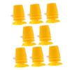 Abaodam 8pcs Yellow Clockwork Robot Movement Kit Plastic Wind Up Mechanism for DIY Clay Craft Accessories Reusable Movements for Handmade Projects view 1