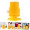 Abaodam 8pcs Yellow Clockwork Robot Movement Kit Plastic Wind Up Mechanism for DIY Clay Craft Accessories Reusable Movements for Handmade Projects view 3