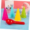 Beaupretty Sand Molds and Lightweight Mini Spoons for Portable Beach for Digging Gardening and Sandbox Beach Backyard view 3