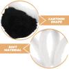 Beaupretty 4pcs Panda Ears Headband: Animal Cosplay Hair Hoop Cartoon Headwear for Costume Party, Carnival, Halloween Theme Events Face Washing Spa view 2