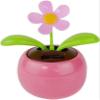 Pink Solar Powered Dancing Swinging Flower Car Ornament Home Office Decor Gift (Approx 4.72" x 2.76") view 1