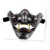 BESPORTBLE Japanese Hannya Cosplay Mask Unisex Half Face Samurai Kabuki Demon Mask for Halloween Party Makeup and Role Play Cultural Theater Prop for Festivals and Masquerades view 2