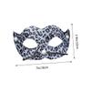 Abaodam 4pcs PVC Leopard Pattern Halloween Masks Animal Party Props for Cosplay Photo Booth Decoration for Dance Performances and Costume Parties view 2