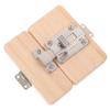 Abaodam Wooden Door Latch Busy Board Part Montessori Sensory for DIY Wooden Lock Accessory Fine Motor Skill Development Learning view 1