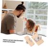 Abaodam Wooden Door Latch Busy Board Part Montessori Sensory for DIY Wooden Lock Accessory Fine Motor Skill Development Learning view 4