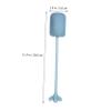 PartyKindom Rotating Sponge Bottle Brush Long Handle for Powerful Cleaning Soft Porous Sponge Non Scratch Bottle Cleaning Tool Carafes Mugs view 3