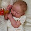 Anano Reborn Baby Dolls Silicone Full Body Boy 18 Inch Realistic Newborn Baby Doll Full Silicone Lifelike Babys Dolls That Look Real Life Like Babys Doll Lifelike Reborn Babies Washable view 2