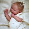 Anano Reborn Baby Dolls Silicone Full Body Boy 18 Inch Realistic Newborn Baby Doll Full Silicone Lifelike Babys Dolls That Look Real Life Like Babys Doll Lifelike Reborn Babies Washable view 4
