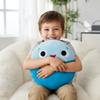 ABCmouse Shapeys Cici Circle Plush Pillow  Soft Two-Tone Blue Learning Buddy for Kids Ages 3+, Circle Shape Recognition, Reading, Snuggling & Geometry Play view 3