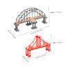 BESPORTBLE 2pcs Train Track Bridge Replacement Model Train Accessories for Building Railway Layout view 2