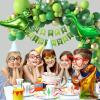 84pcs Forest Dinosaur Birthday Balloon Set Large Aluminum Foil Children's Birthday Party Scene Decoration view 4