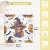 CUPADA Baby Washcloths Muslin Face Towels Halloween Highland Cow Pumpkin Soft Burp Wipe Towel Absorbent Wash Wipes Infant Newborn Washcloths,3 Pack view 2